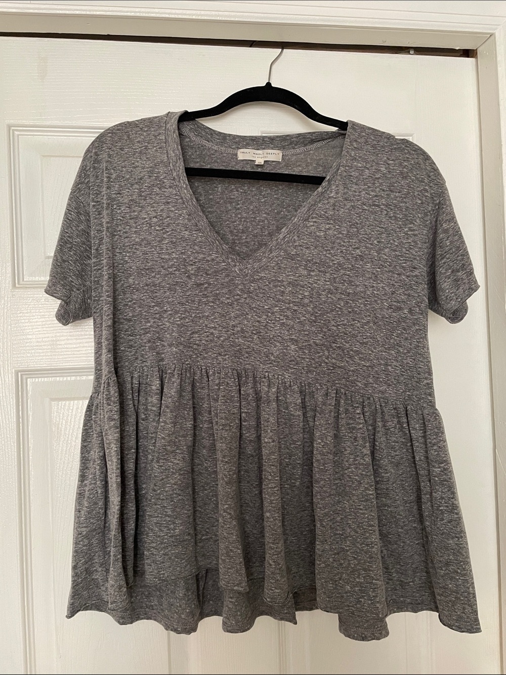 Urban Outfitters V-Neck Babydoll Top